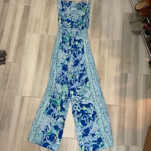 Lilly Pulitzer Strapless Jumpsuit